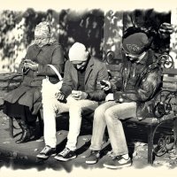 На скамейке. Гатчина :: Наталья 