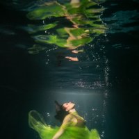 Зеленое платье :: Вероника Гергерт