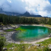 Лесное горное озеро :: Alex Molodetsky