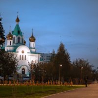 Вид на аллею и собор. :: Alexey_Ph5624 Вид на аллею и собор. :: Alexey_Ph5624