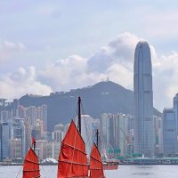 Традиционная китайская джонка :: Николай Соколухин