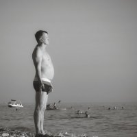 Солнечный релакс (чб) :: Сергей Царёв