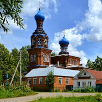 Чебоксары. Церковь Казанской иконы Божией Матери в селе Альгешево. :: Пётр Чернега