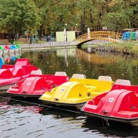 В парке им. Гагарина осенью. :: Надежда 