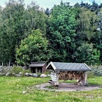 Кормушка-сенник с навесом :: Veera V