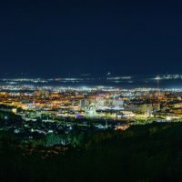 Предрассветный Южно-Сахалинск :: Alexander Fedotov