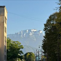 Первый снег 2025 на горе Столовой :: Татьяна Львова