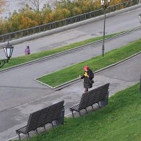 Лист кленовый...  или сама себе режиссёр )) :: Владимир Хиль