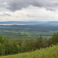На склоне горы Лысая. Миасс, Машгородок. :: Алексей Трухин На склоне горы Лысая. Миасс, Машгородок. :: Алексей Трухин