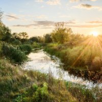 Ослепительный закат :: Валерий VRN Ослепительный закат :: Валерий VRN