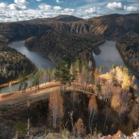 Осень на Мане :: Марина Фомина.