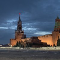 Ранним пасмурным утром на Красной площади :: <<< Наташа >>> Ранним пасмурным утром на Красной площади :: <<< Наташа >>>