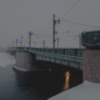 Пасмурное утро на Неве. :: Егор Бугримов