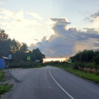 Авт.остановка в д.Блошно :: Артем 