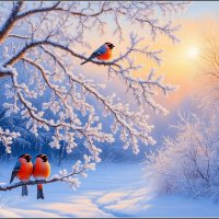 Снегири :: antri 