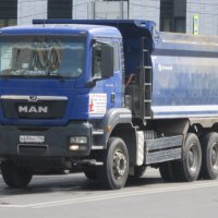 Синий самосвал MAN :: Дмитрий Никитин