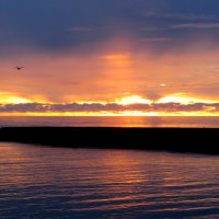 Пожар на закате :: Валерий Пожар на закате :: Валерий
