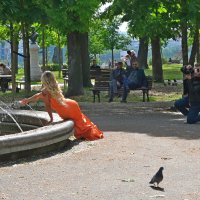 У фонтана :: Александр Орлов У фонтана :: Александр Орлов