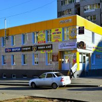 Чебоксары. Дом по ул. Хузангая 17б. :: Пётр Чернега Чебоксары. Дом по ул. Хузангая 17б. :: Пётр Чернега