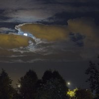 Лунная ночь над Петербургом :: Алексей Булак Лунная ночь над Петербургом :: Алексей Булак
