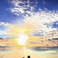 Двое и море :: Николай Клементьев