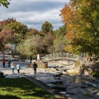 Мостик Дамский каприз. Кисловодский парк. :: Yuri Chudnovetz