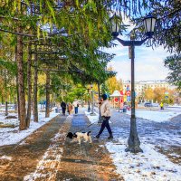 Первый снег :: Dmitry i Mary S