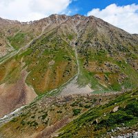 ПРИТОК ОЙГАИНГА. h- 2850м, озеро. :: Виктор Осипчук