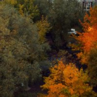 Вечером в нашем дворе. :: Татьяна Помогалова Вечером в нашем дворе. :: Татьяна Помогалова