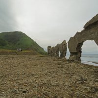 Остатки моста любви. Сахалин. :: ИРЭН@ . Остатки моста любви. Сахалин. :: ИРЭН@ .