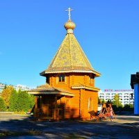 Чебоксары. Часовня Иверской иконы Божией Матери. :: Пётр Чернега