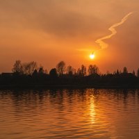 Осенний закат :: Александр Шацких