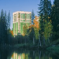 ОСЕНЬ, ОКТЯБРЬ - речка Подборенка :: Владимир Максимов ОСЕНЬ, ОКТЯБРЬ - речка Подборенка :: Владимир Максимов