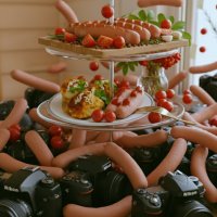 Натюрморт сосиськами :: Александр Деревяшкин Натюрморт сосиськами :: Александр Деревяшкин