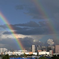 Две радуги над Бусиново :: Александр Орлов