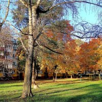 Осень пришла в город :: Геннадий Худолеев Худолеев