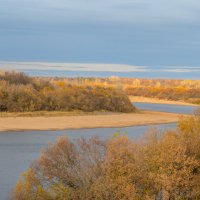 Осень на реке Чепца :: Анастасия Логинова