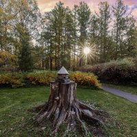 Осенний рассвет :: Евгений 