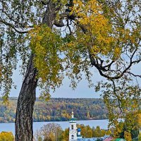 Плёс. Церковь Варвары Великомученицы. :: Михаил Свиденцов
