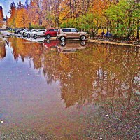 Октябрь......Потоп в Нефтеюганске! :: Владимир 