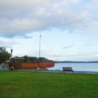 Себеж. Набережная :: Лидия Бусурина