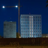 Огни небольшого города :: Александр Семенов