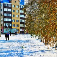 Октябрь...Первый снег в городе! :: Владимир 