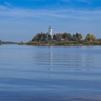 The Kubena River and the Church of Athanasius the Great in the distance on a clear October day | 37 :: Sergey Sonvar