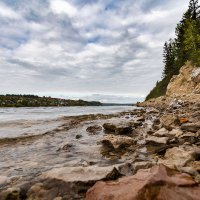 Кама. Осень. Непогода. :: Дмитрий Печенкин