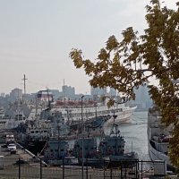 Город у моря :: Елена Семигина Город у моря :: Елена Семигина