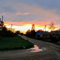 Октябрьский вечер. Снимал смартфоном. :: Владимир 