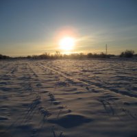 Зимнее солнце :: Anna Ivanova Зимнее солнце :: Anna Ivanova