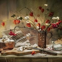 Натюрморт с шампиньонами. :: Bosanat 