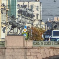 Один из четырёх клодтовских коней :: Стальбаум Юрий Один из четырёх клодтовских коней :: Стальбаум Юрий